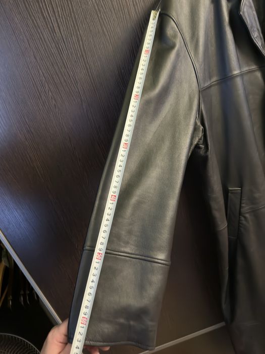 Шкіряний плащ Kurt Muller XXXL