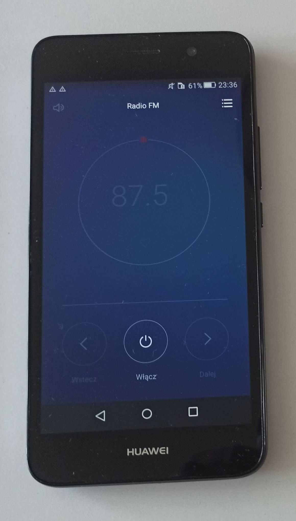 smartfon Huawei Y6 zestaw słuchawki szkło hartowane pudełko kabel