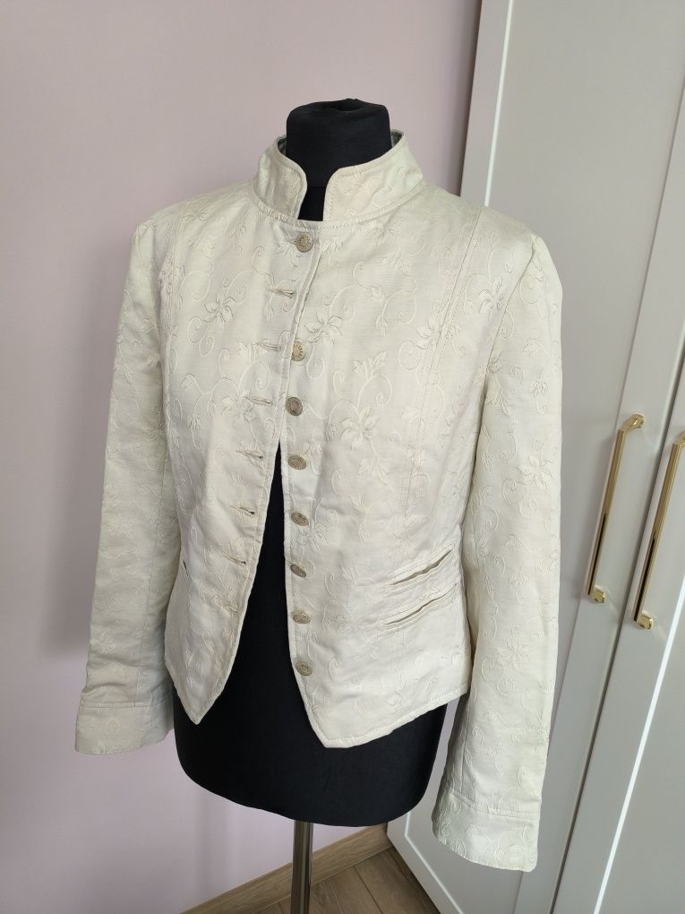 Elegancka szykowna marynarka damska r. S 36
