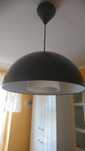 Żyrandol Lampa IKEA Brasa czarna T0710 jak nowa żarówka kuchnia