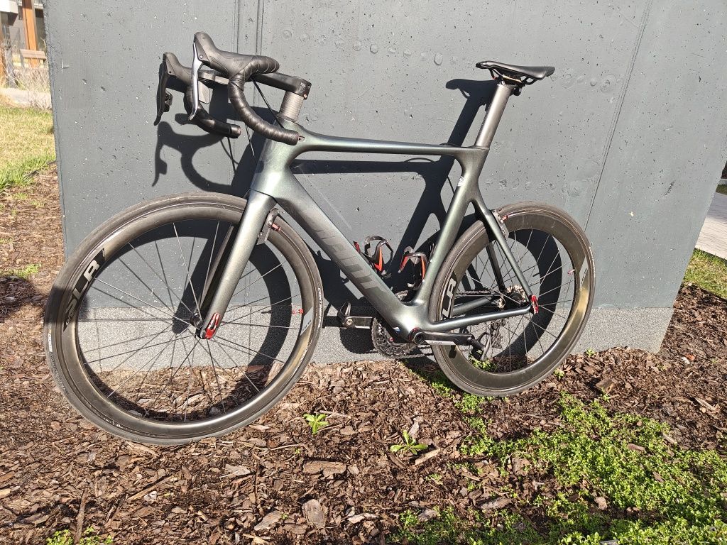 Rower Giant Propel Advanced Pro L Sram Force AXS Etap 2x12 pomiar mocy