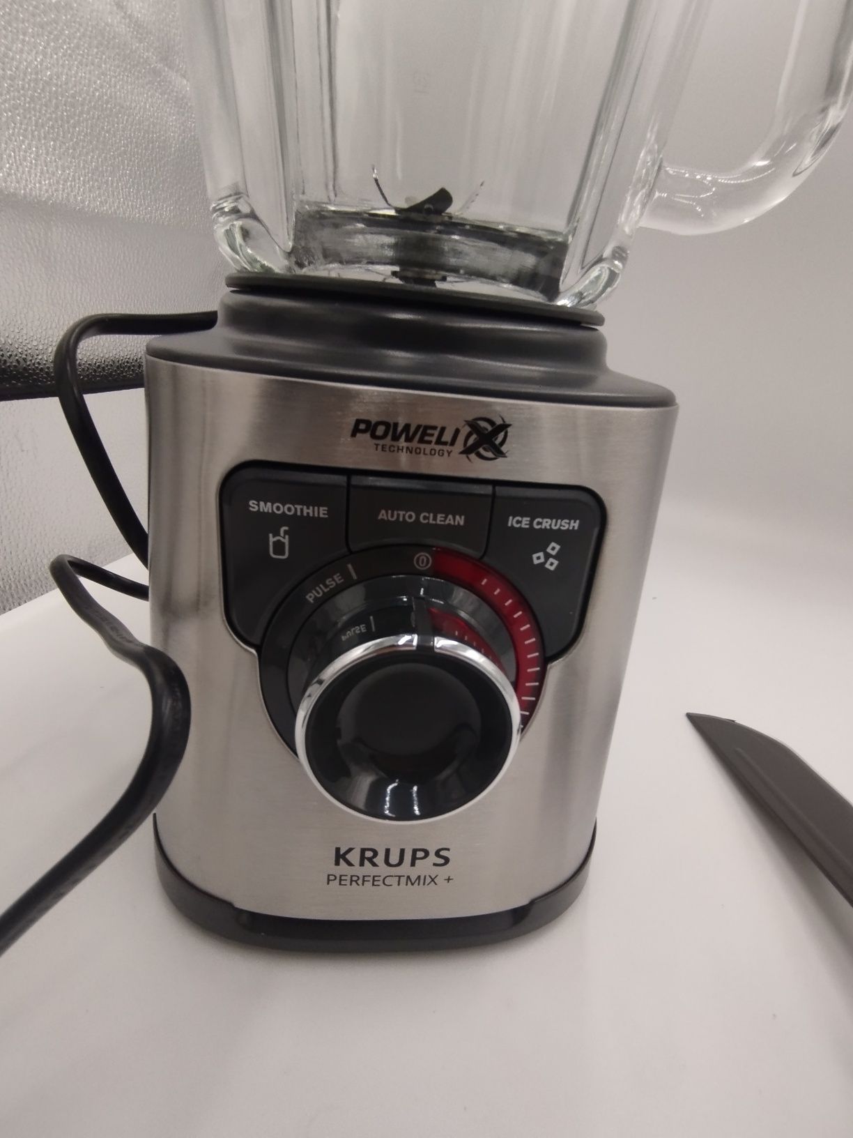 Blender kielichowy Krups 1200 W srebrny/szary