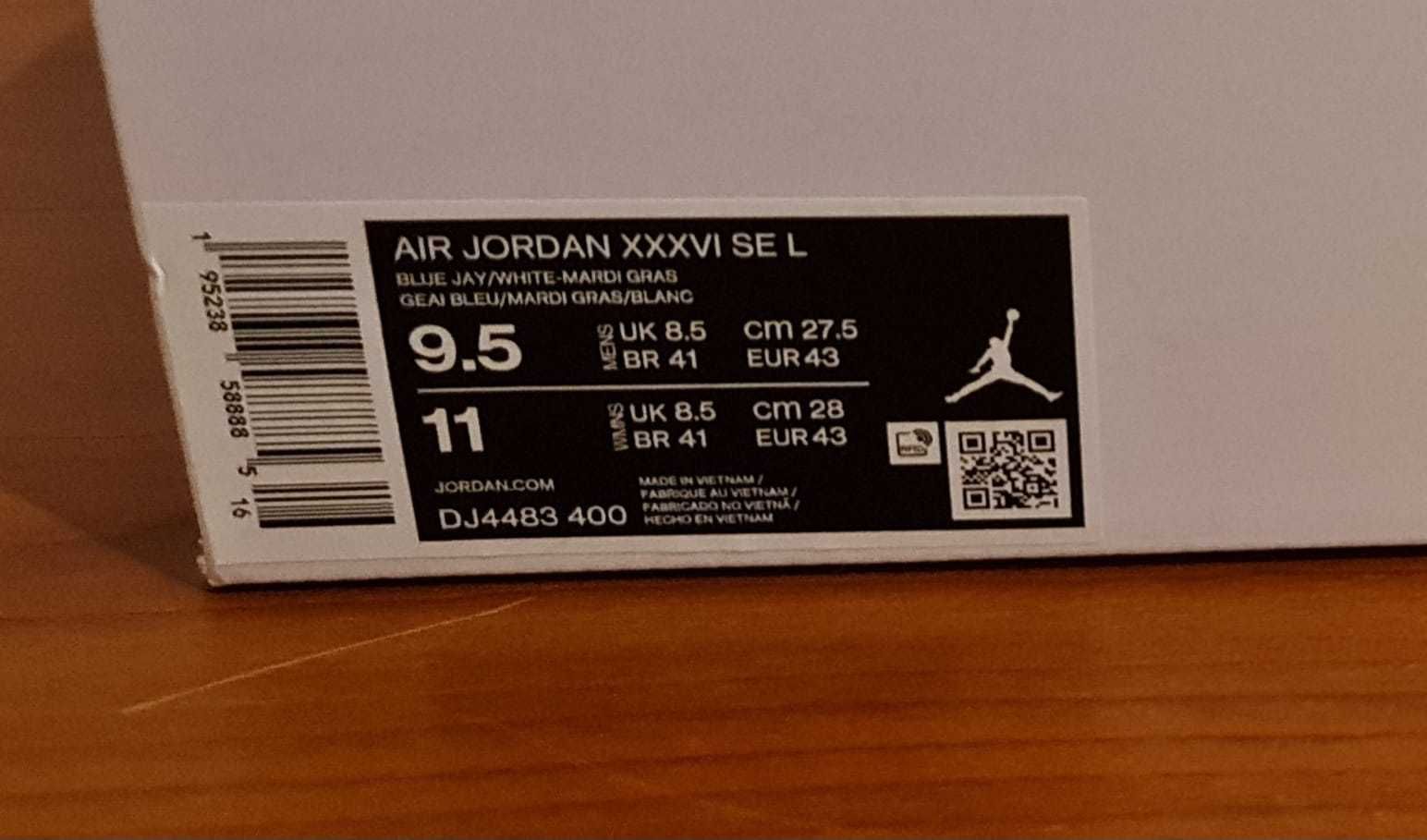Sapatilhas Nike AIR Jordan XXXVI SE L