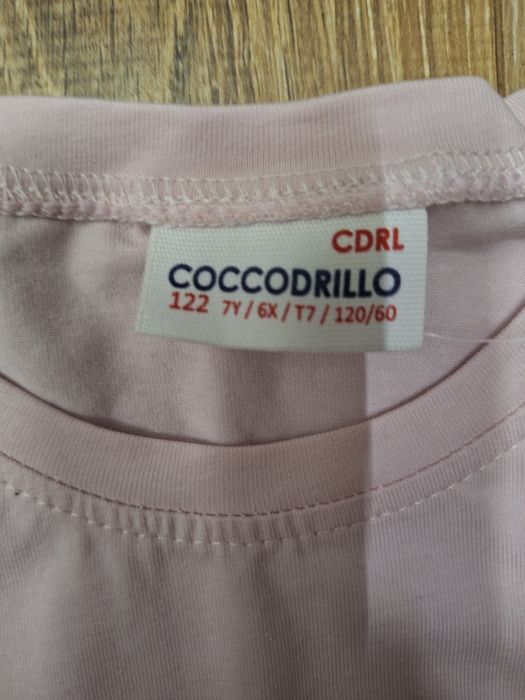 T-shirt z jednorożcem jednorożec Coccodrillo rozm122 wiek 7lat NOWA