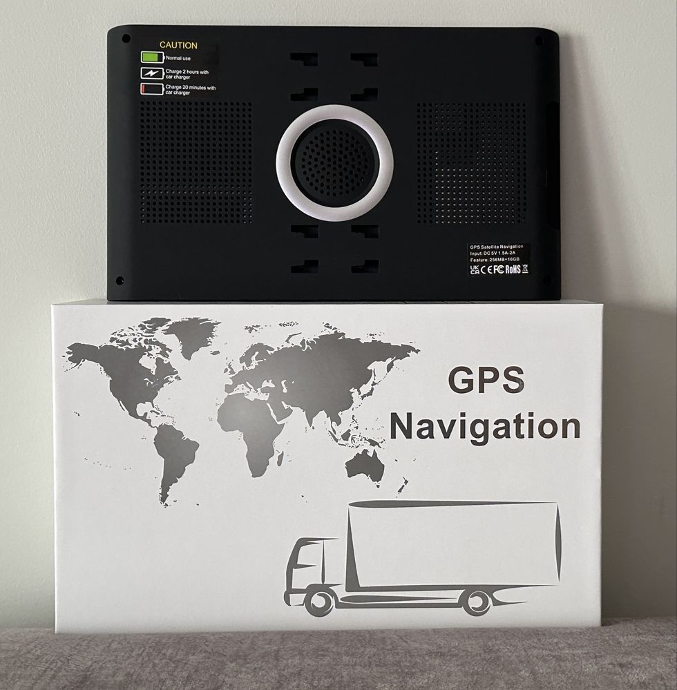 GPS Profissional para Camião ou Autocarro | Europa + Marrocos 2025