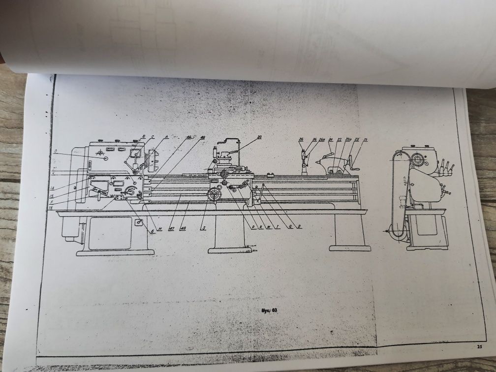 Tokarka TR-45 DTR Instrukcja Obsługi Wiepo Fama