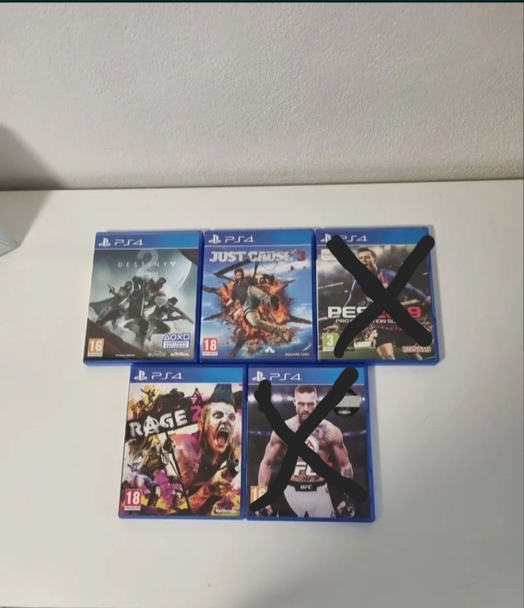 Vendo jogos para PS4