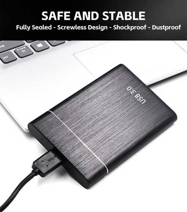 Caixa para HDD/SSD alumínio USB 3.0 SATA 2,5"—ENVIO GRÁTIS—PROMOÇÃO—