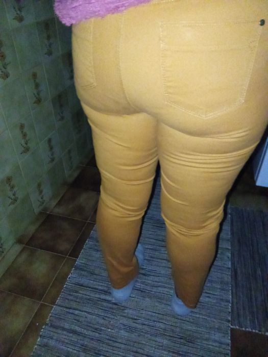 Conjunto de 3 calças ganga de mulher