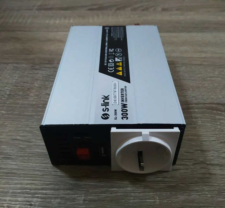 Преобразователь напряжения 12/220 600/300W Инвертор (Турция) для котла