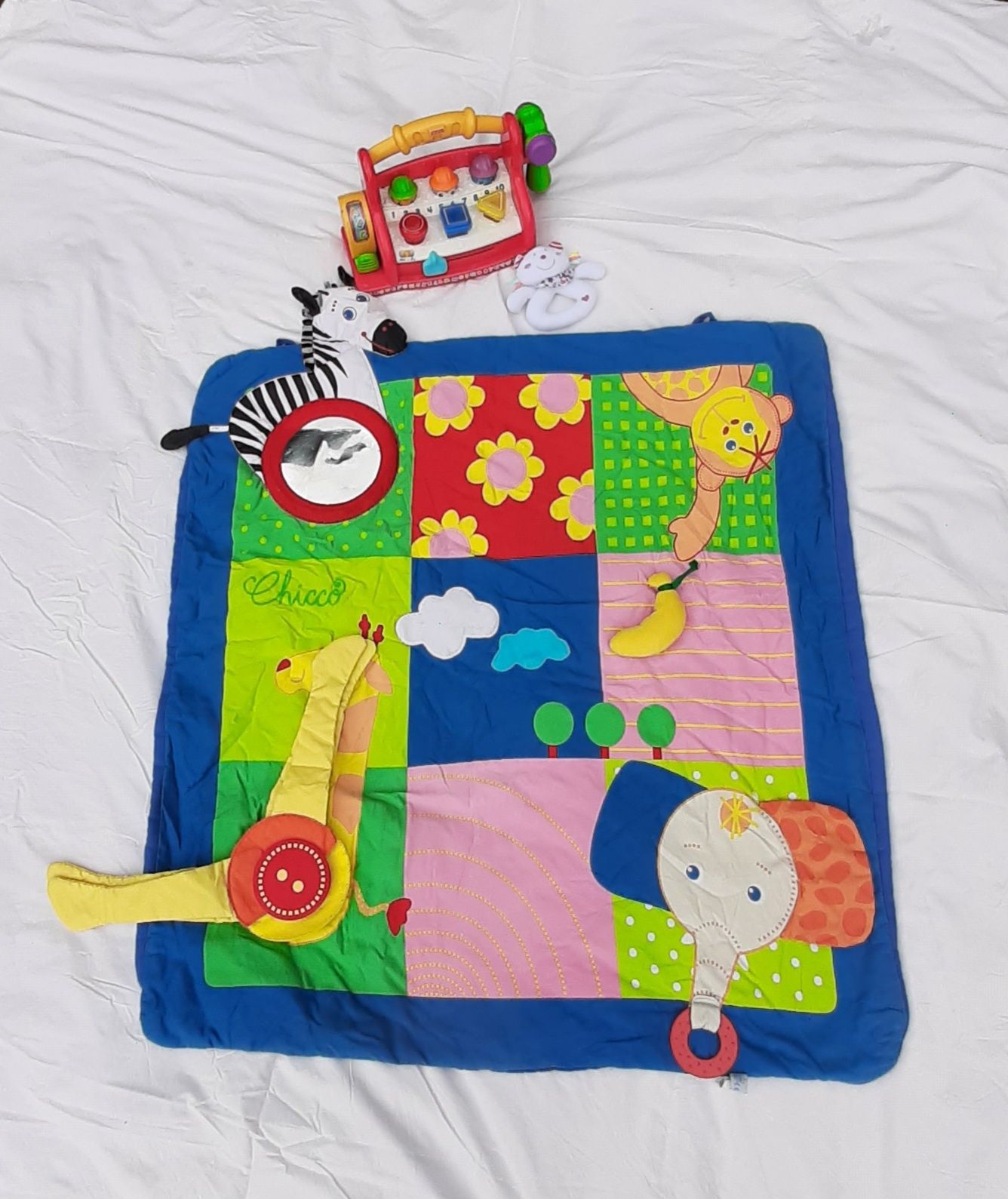Mata sensoryczna fisher price i inne