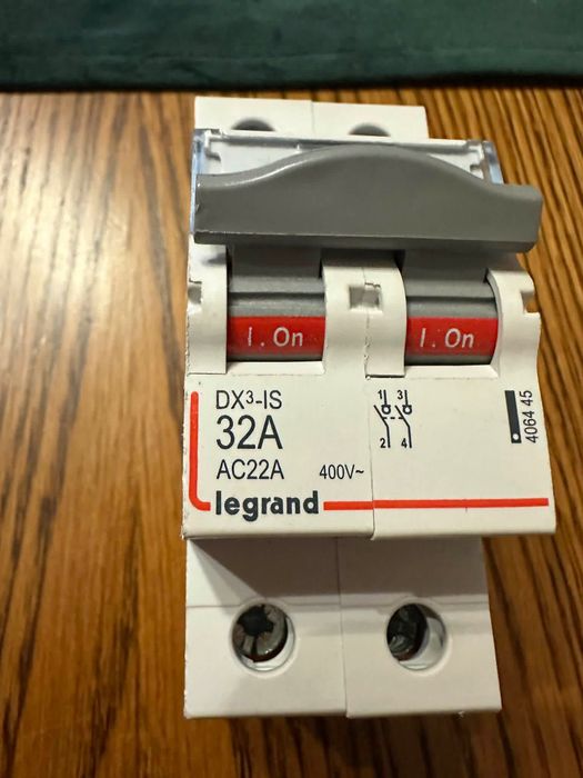 Legrand rozłącznik izolacyjny FR 302 32A 2P 406445