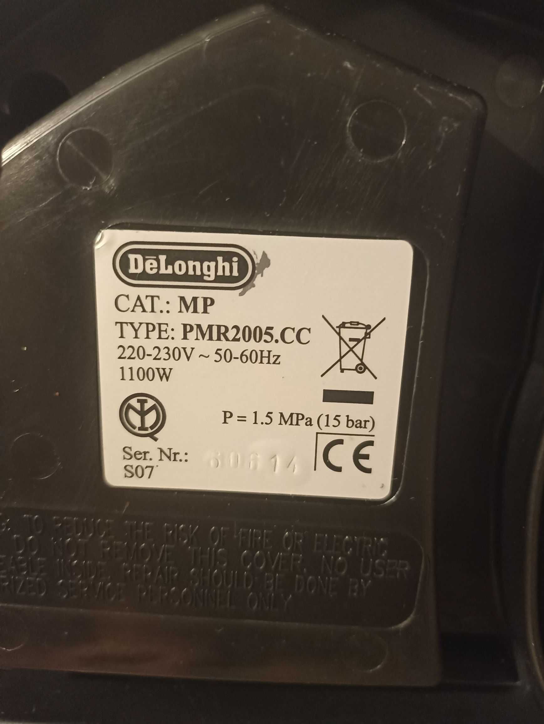 ekspres ciśnieniowy kolbowy delonghi PMR 2005