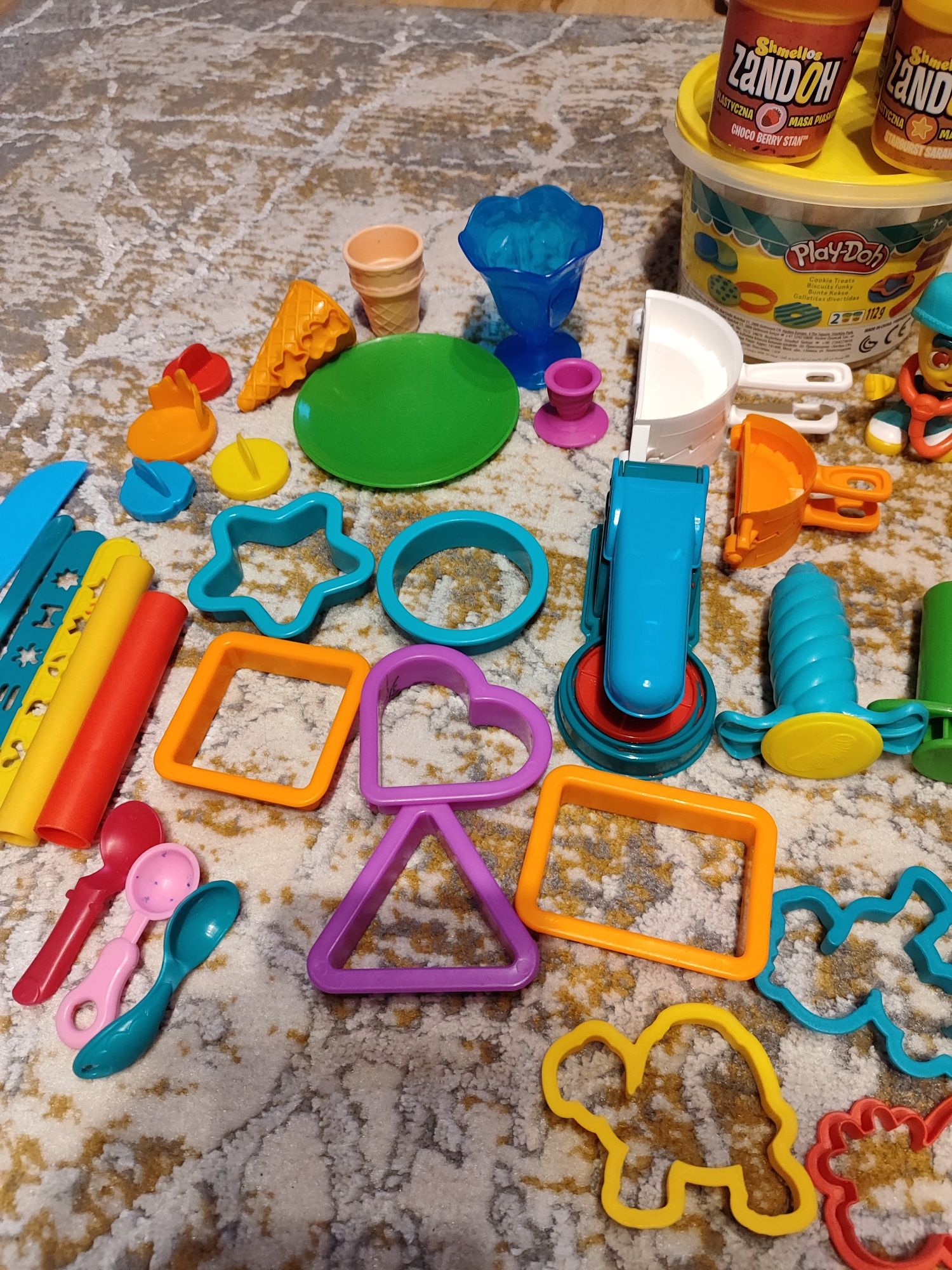 Play doh,  duży zestaw ciastolina