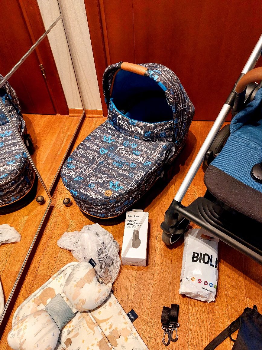Cybex wózek spacerówka gondola balios s lux 2w1