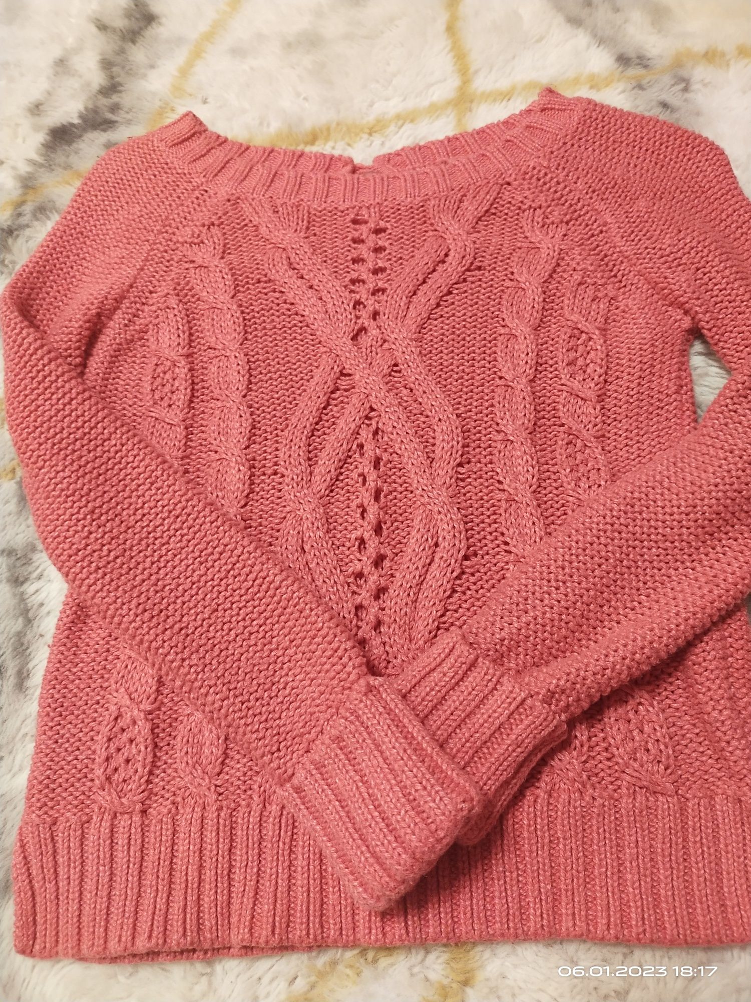 Sweter sweterek bawełna