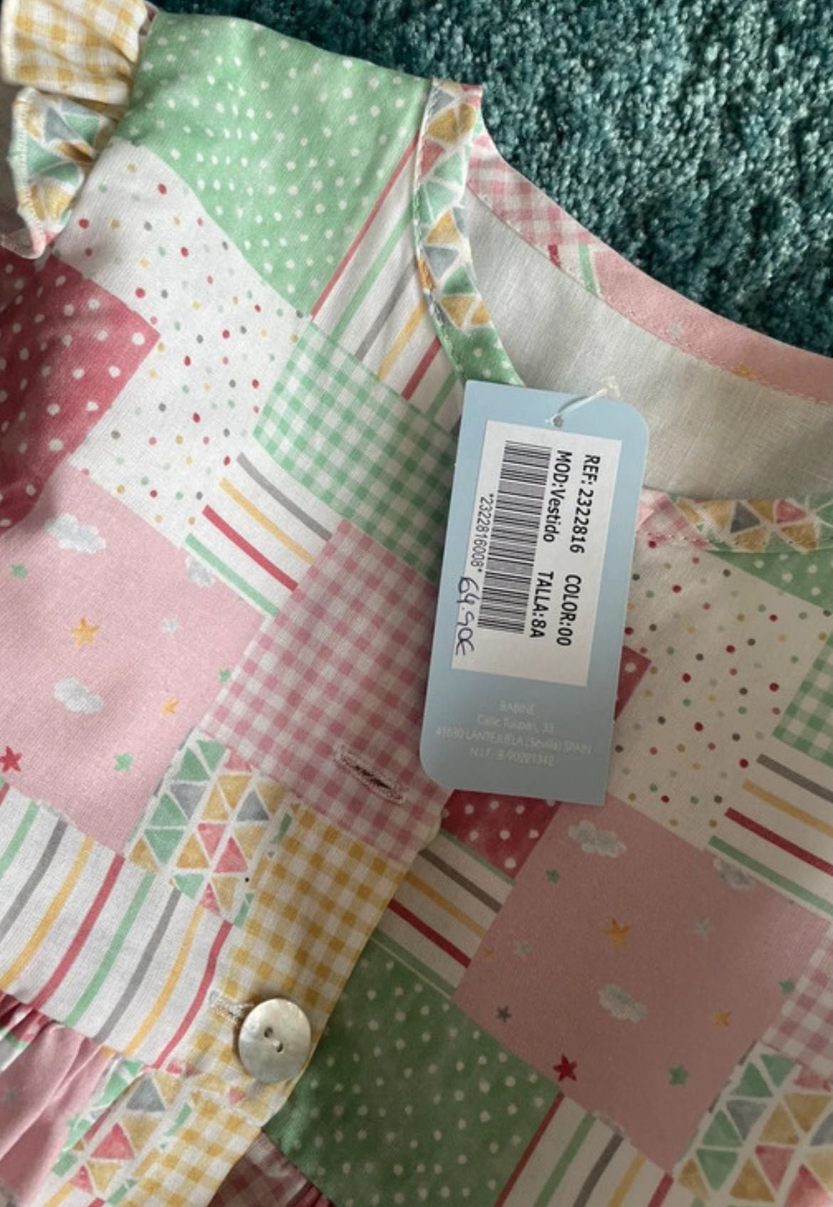 Vestido menina marca Babiné