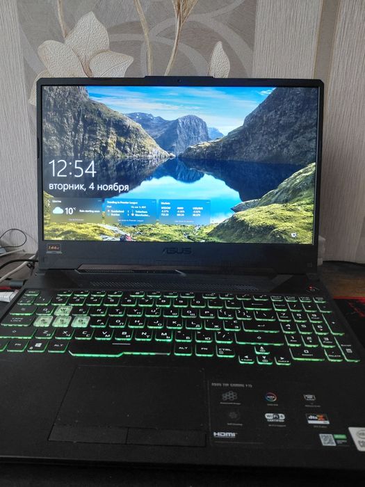 Ігровий ноутбук Asus Tuf gaming F15, коробка, ідеальний стан