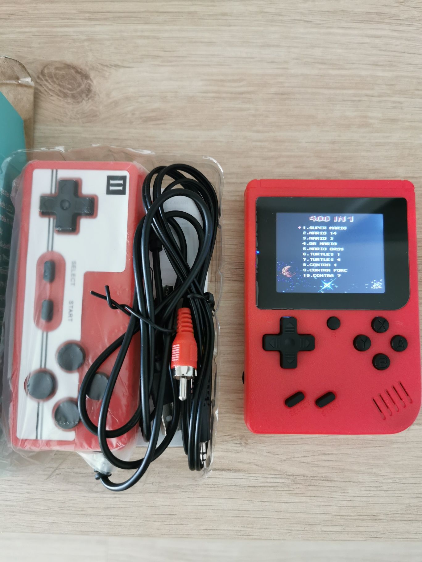 Nowa MINI Konsols Retro 400 GIER GAMEBOY + PAD