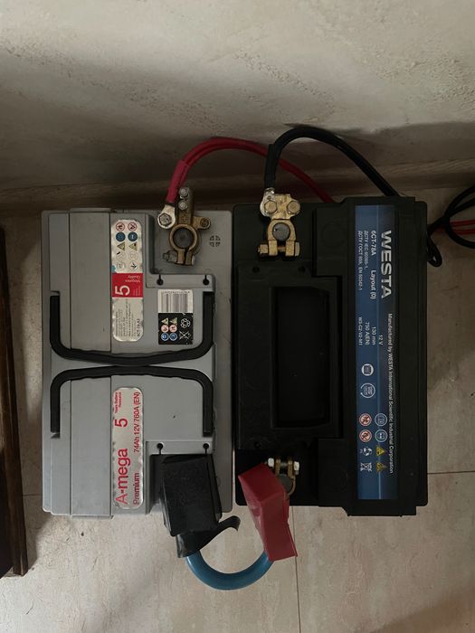 Комплект 1500va инвертор + аккумуляторы дбж ИБП Logic power акб