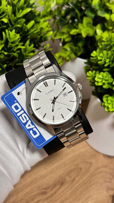 Годинник Casio MTP VD03b white | часы наручные 1183 | A159 | 1302