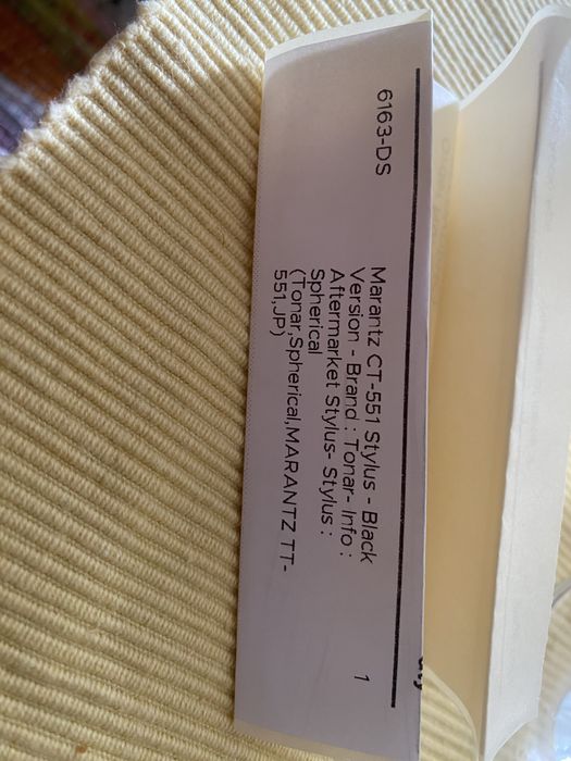 Marantz TT 551 Turntable Stylus (New)64354218903681122