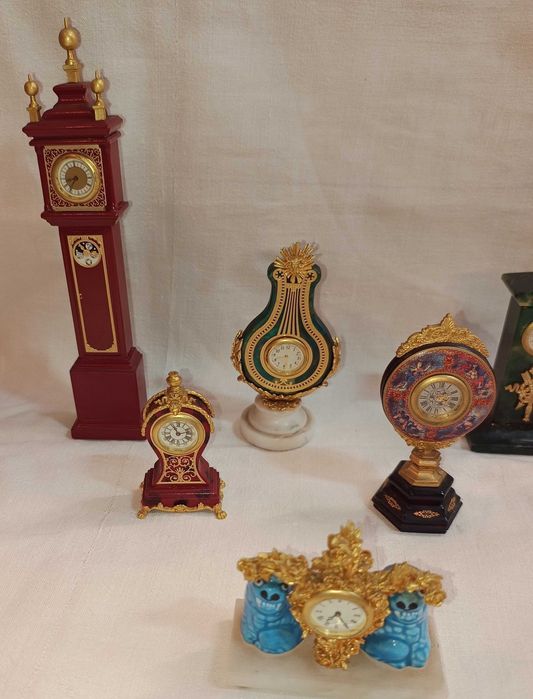Coleção Relógios Decorativos Miniatura Philae