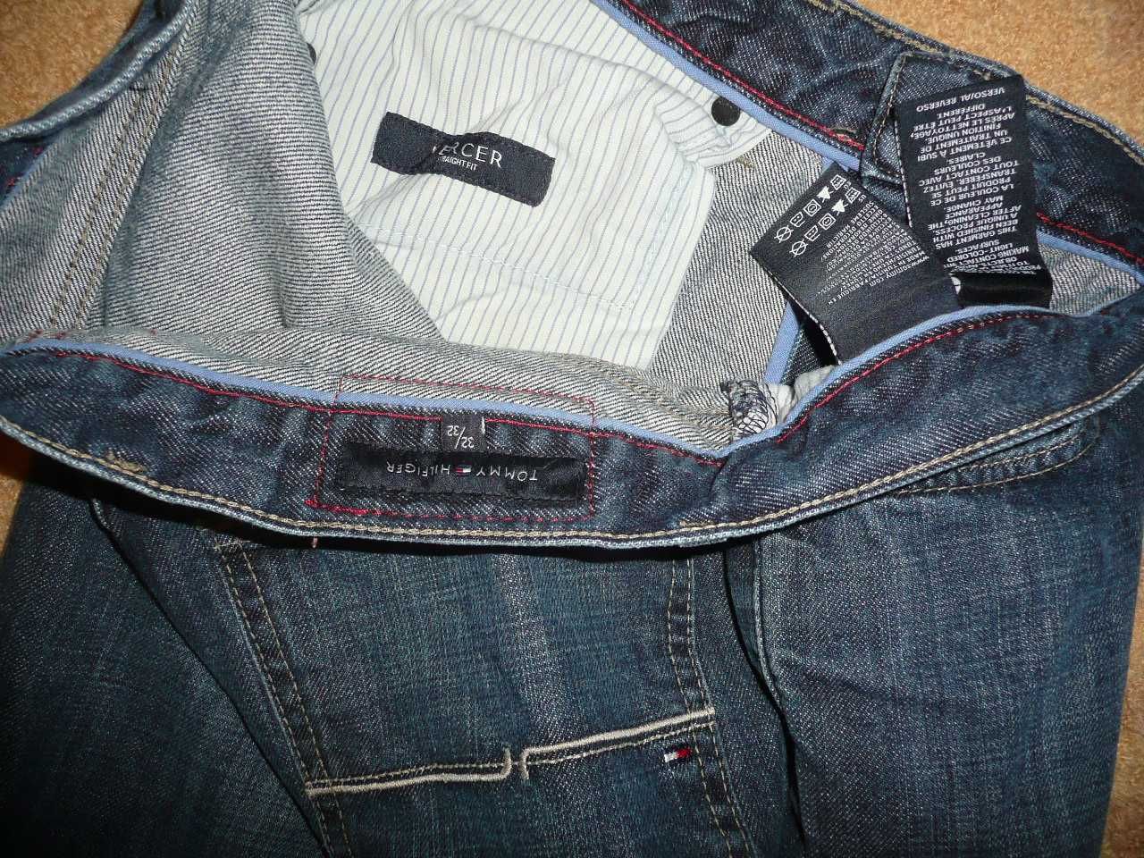 Spodnie dżinsy TOMMY HILFIGER W32/L32=41,5/105cm jeansy