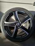 Felgi aluminiowe 5x112 R17 z oponami letnimi 225/45 R17 - NOWE!