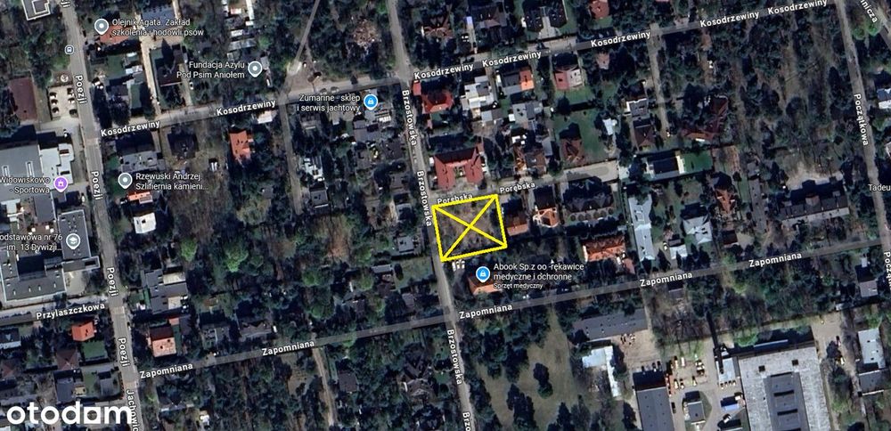 Działka 1280 m²  | Wynajem | Warszawa Falenica |Idealna pod inwestycję