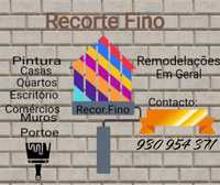 Recorte Fino Pinturas e Remodelação