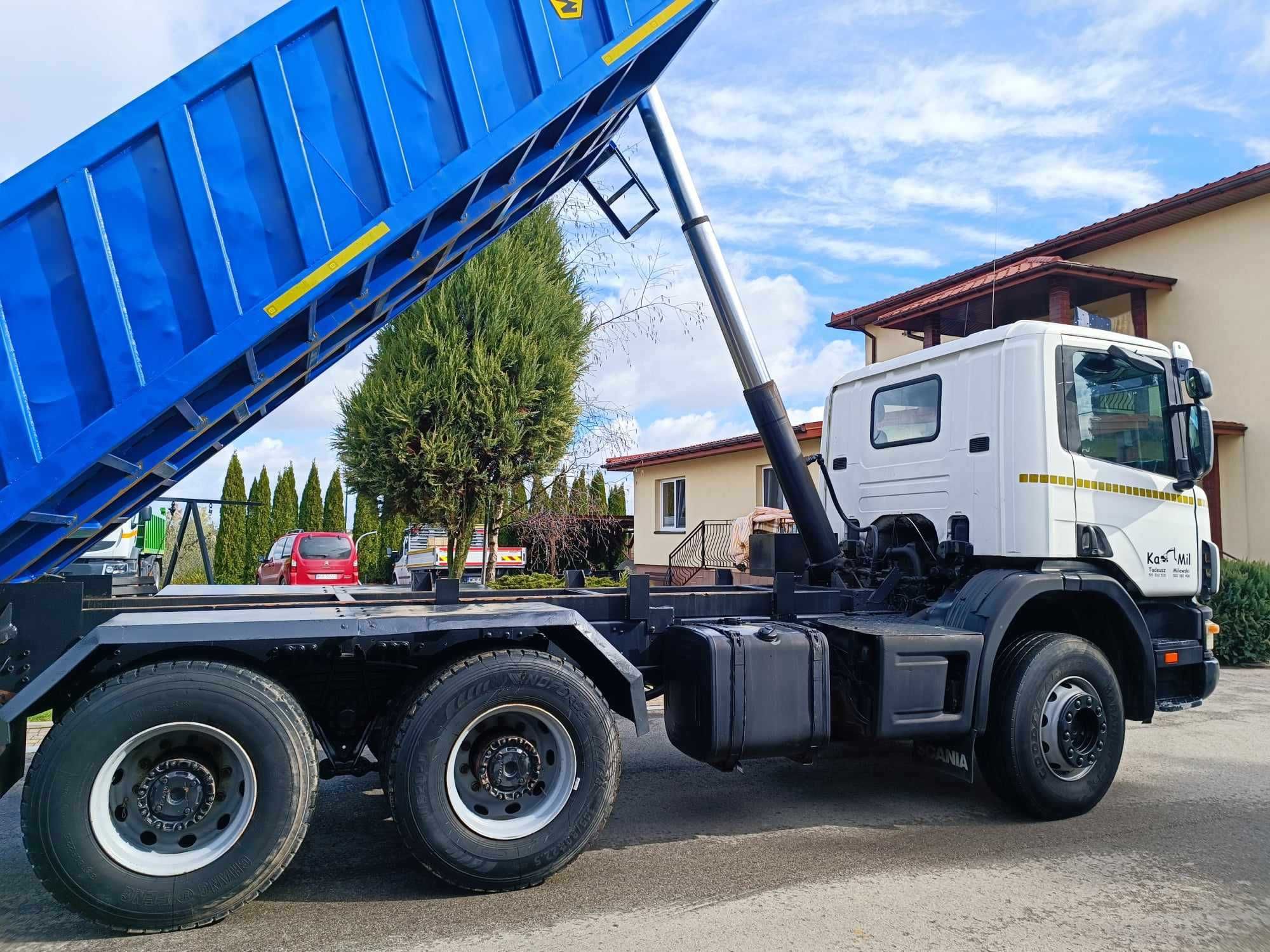 Scania wywrotka 6x4 niski przebieg specjalny