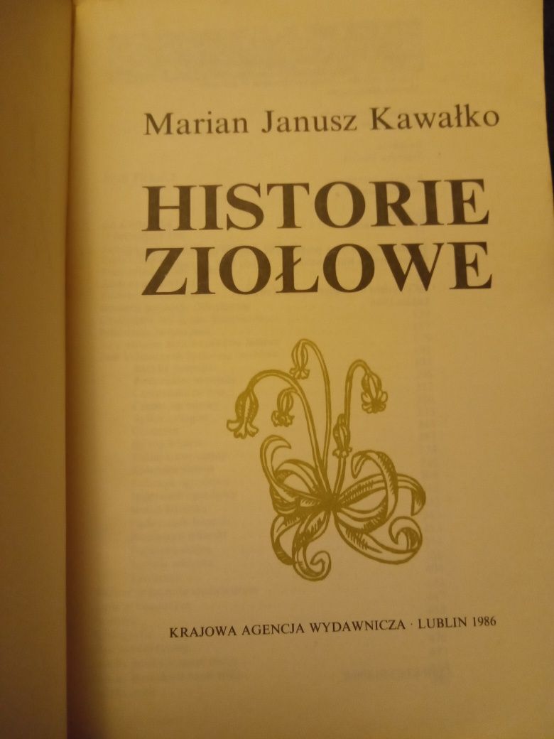 Janusz Marian w Kawałko historie ziołowe