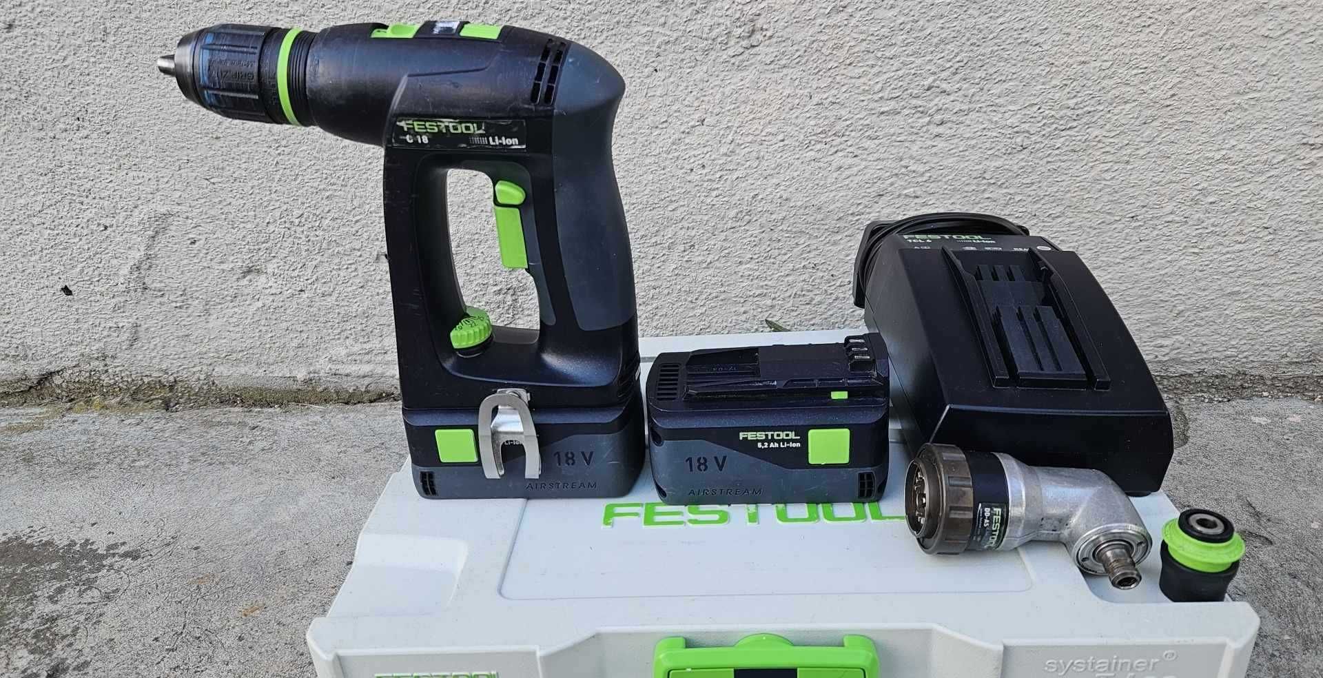 FESTOOL C 18 Li 5,2-Plus wiertarko-wkrętarka