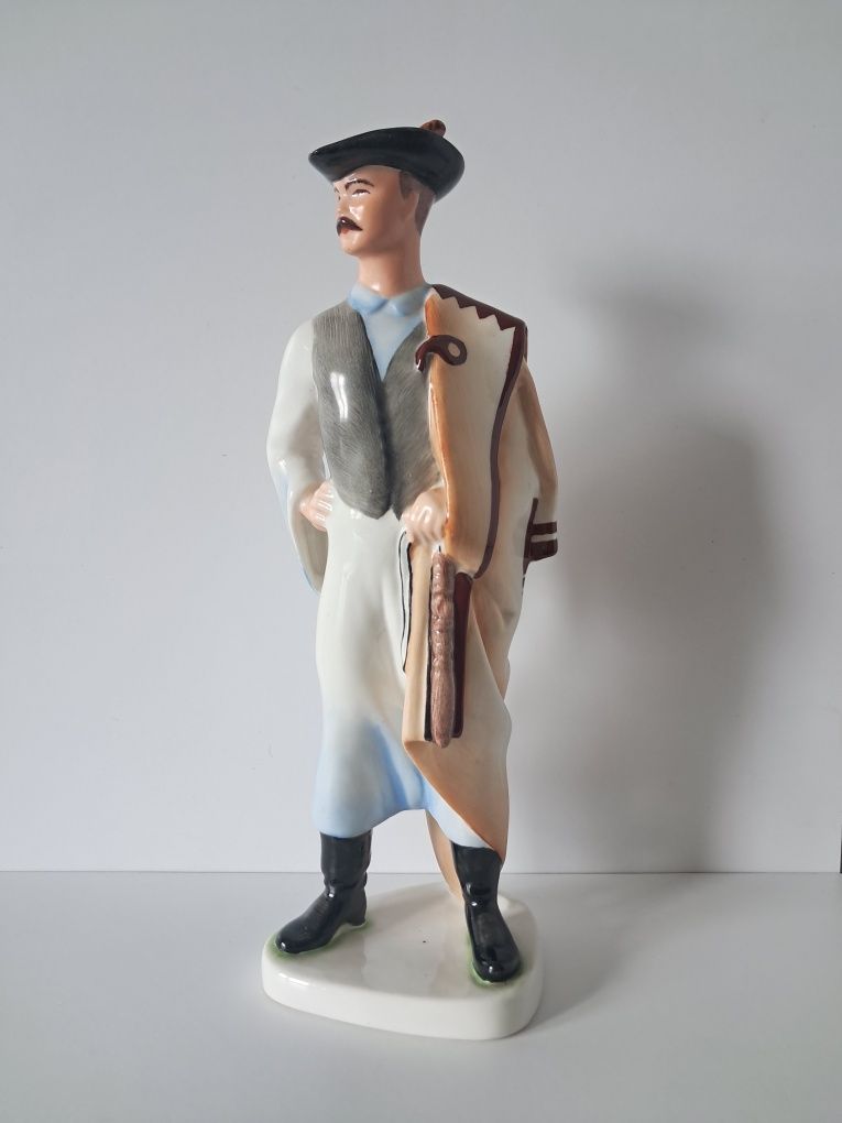 Aquincum Budapest duża figurka porcelanowa 27cm lata 60