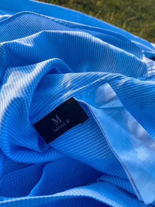 Koszula męska Ermenegildo Zegna Trofeo M/L krata premium fashion style