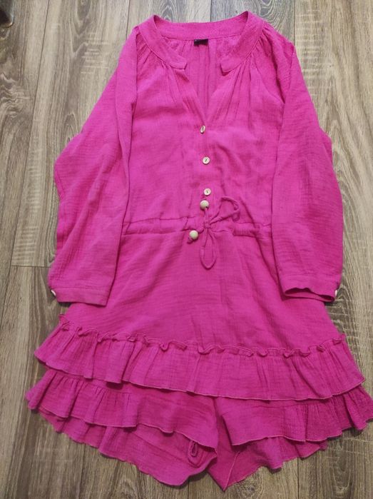 Kombinezon damski By o La la rozmiar L / 40 różowy