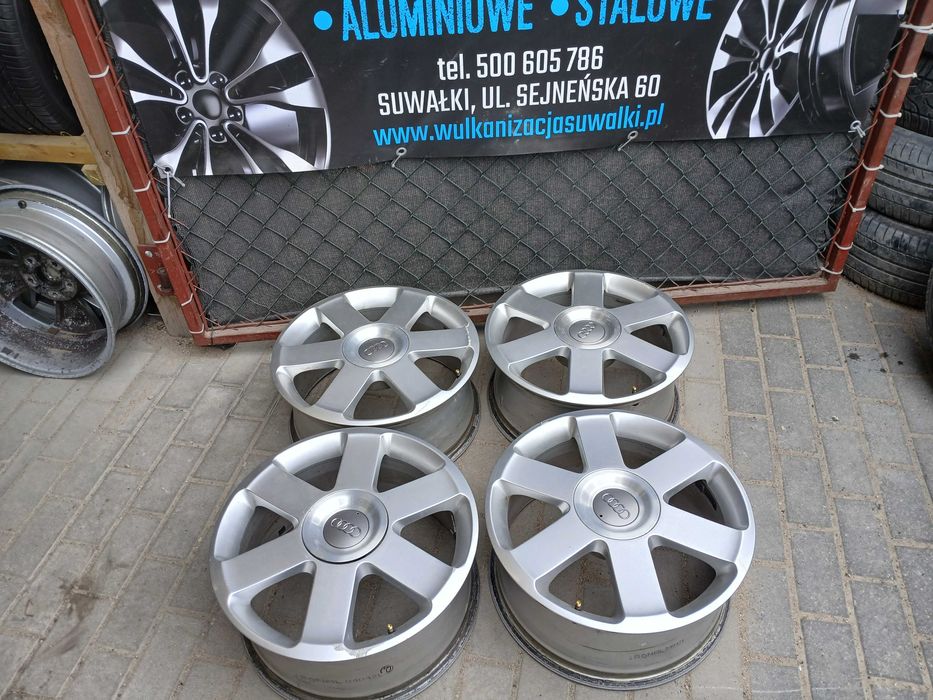 4x felgi 17 5x112 Audi A3 A4 B5 B6 B7 A6 C5 C6 Vw Skoda Superb Octavia