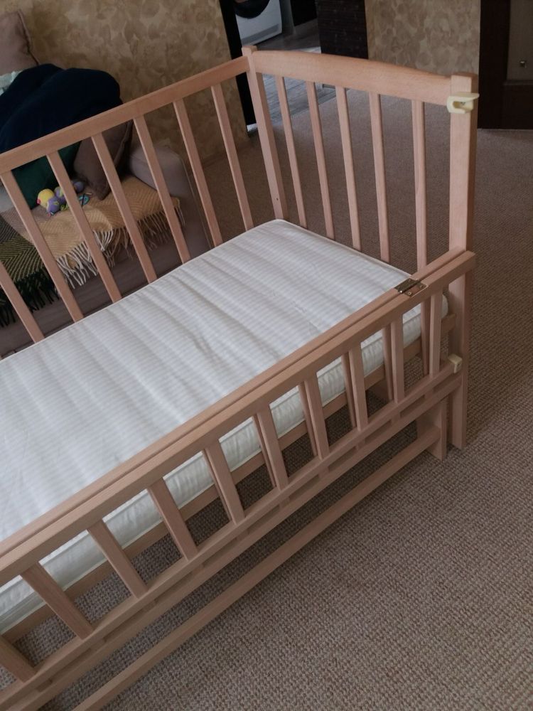 Дитяче ліжко + матрац детская кроватка