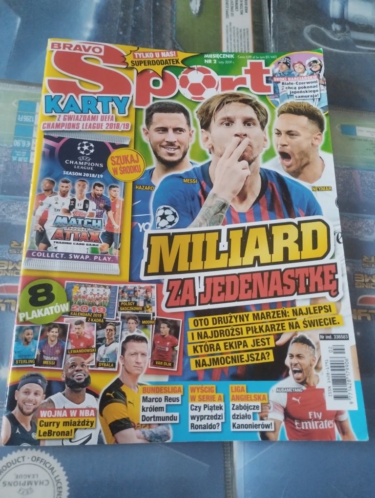 Bravo sport luty 2019 + saszetka