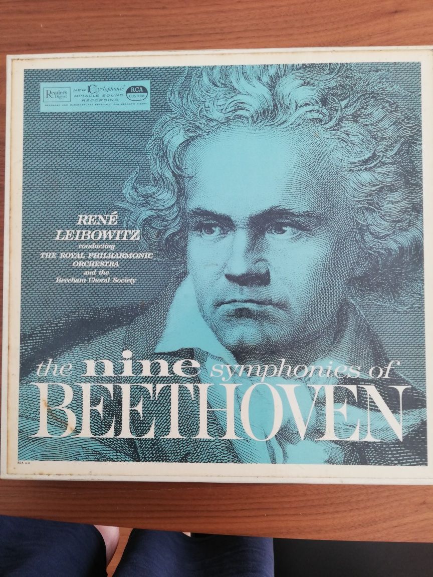 Caixa com 7 Vinil Beethoven