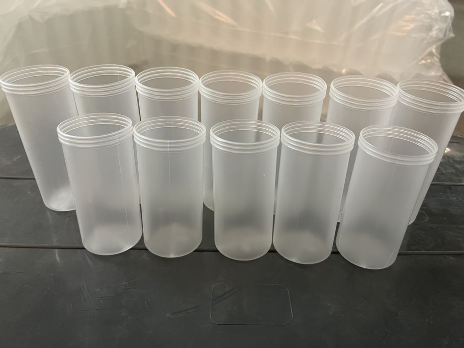 Стакан для свічки туба для запасок стаканчик