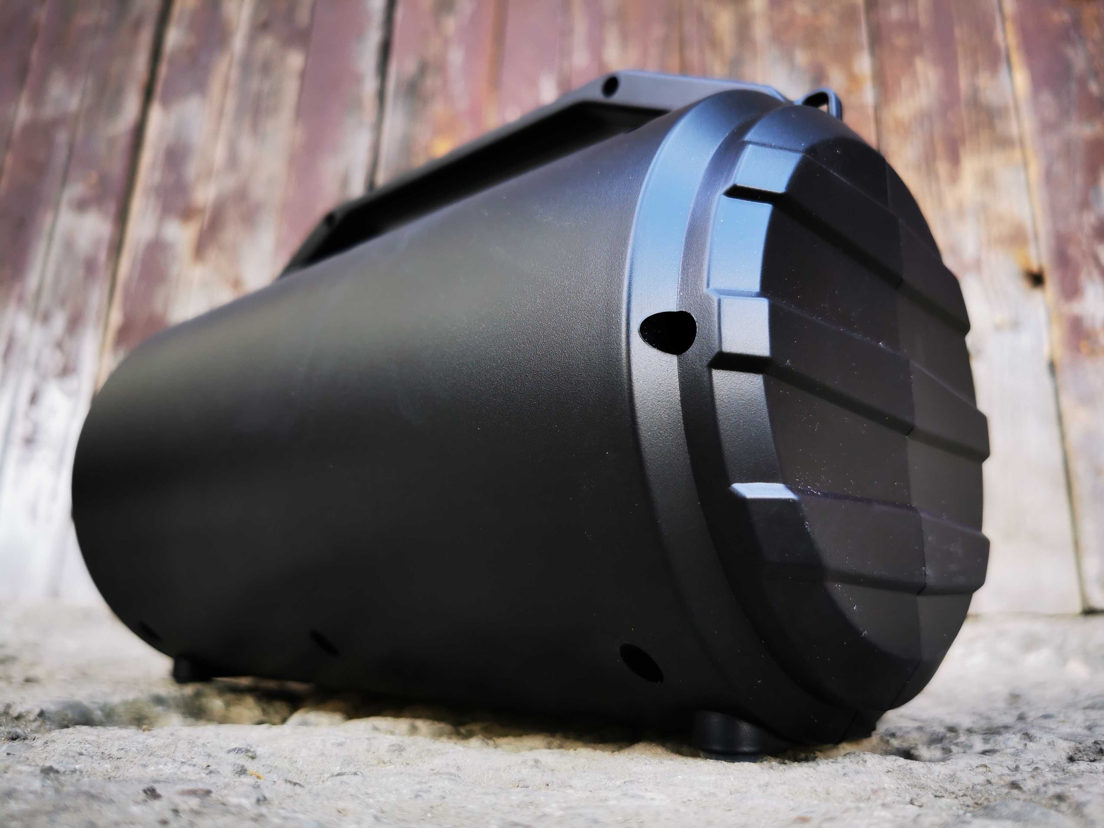 BOOMBOX Głośnik BLUETOOTH Radioodtwarzacz MP3 USB Subwoofer Budowlane