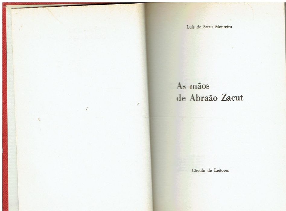 0722 - Livros de Luis Sttau Monteiro 2