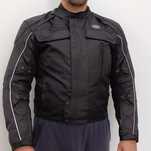 Casaco Motard em Cordura