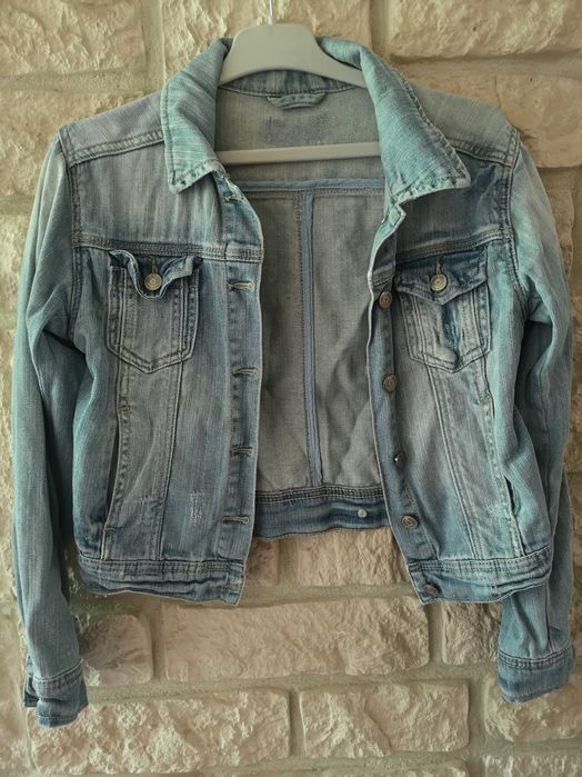 Kurtka jeansowa katana H&M