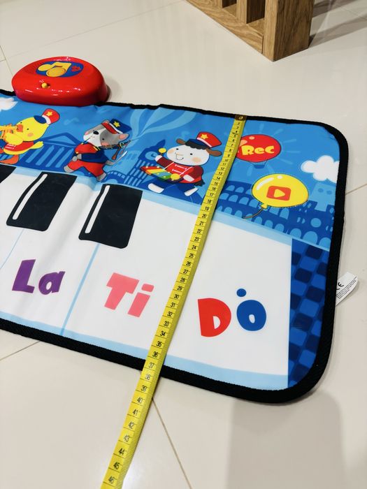 Mata, pianino, Smily Play, Skacz i Graj, interaktywna mata dla dzieci