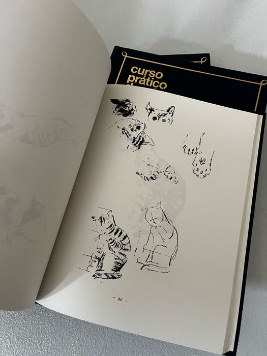 Conjunto livros - curso pratico de desenhor ilustrador