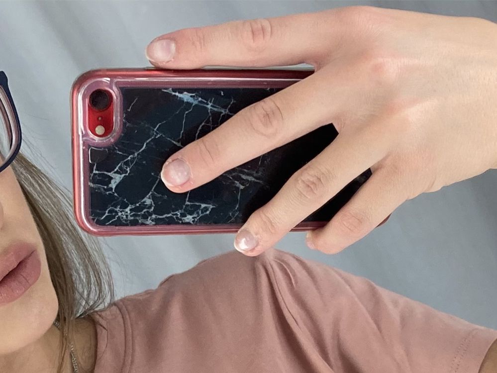Case etui iPhone 7 8 SE 2020 marmurkowe marble z pływającym brokatem