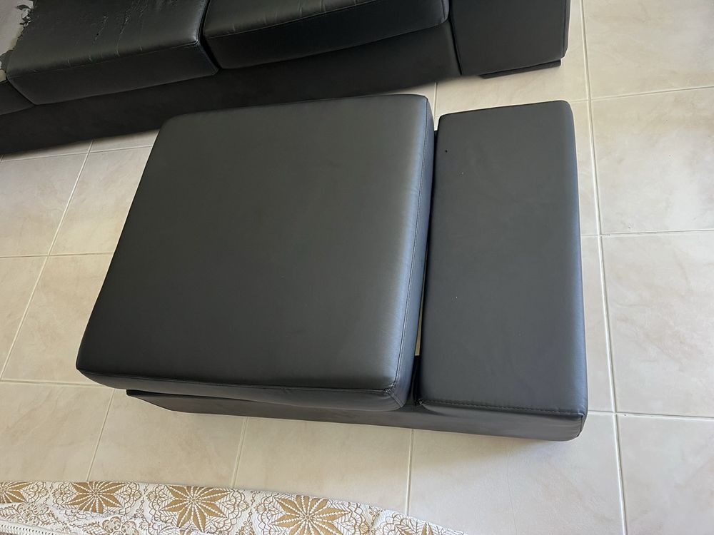 Sofá 3 lugares com chaise longue